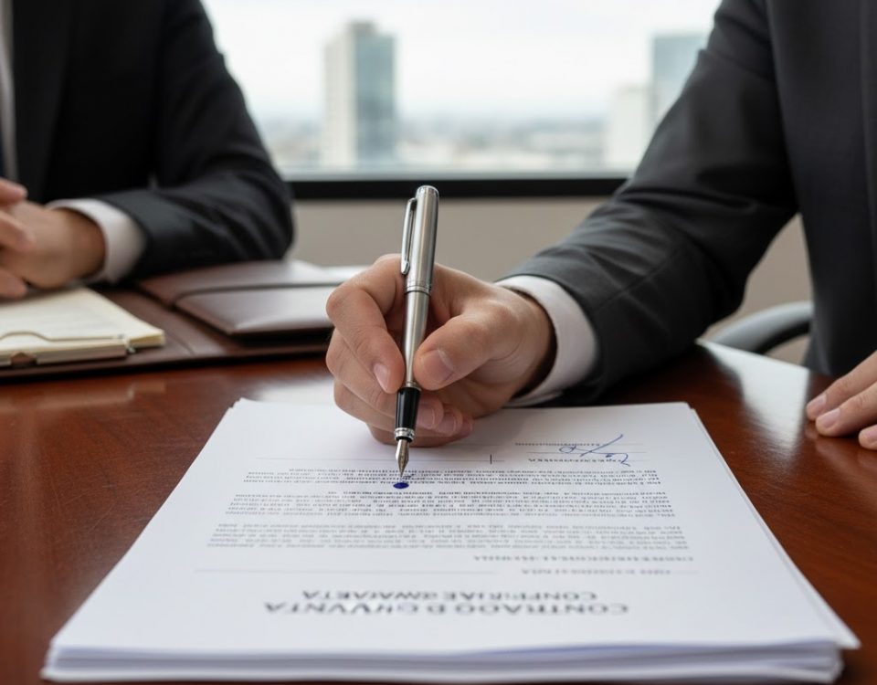 firma contrato